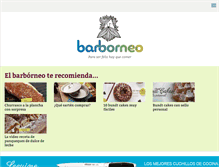Tablet Screenshot of barborneo.com